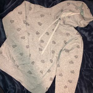 Forever21 Speech Bubble Sweatshirt